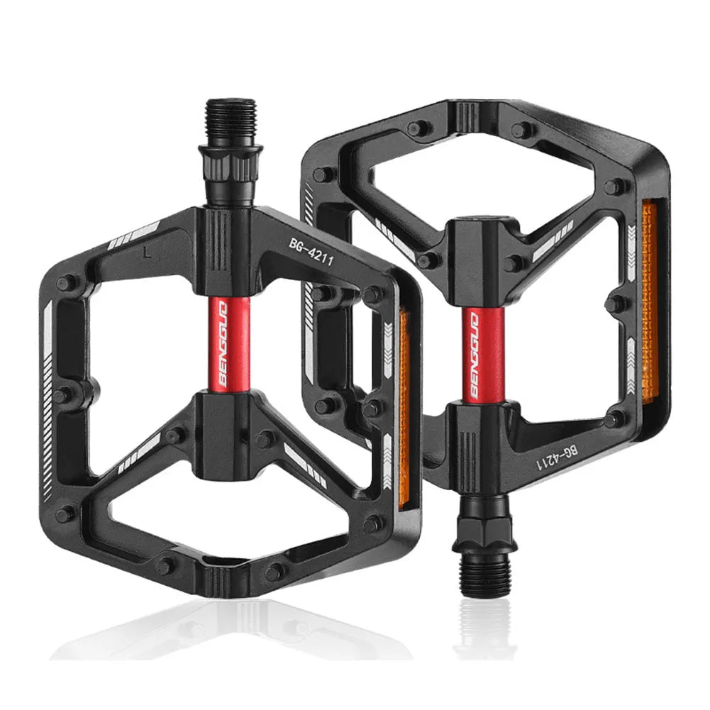 Double DU Bearing MTB Bicycle Pedal Aluminum Alloy Ultralight Bike