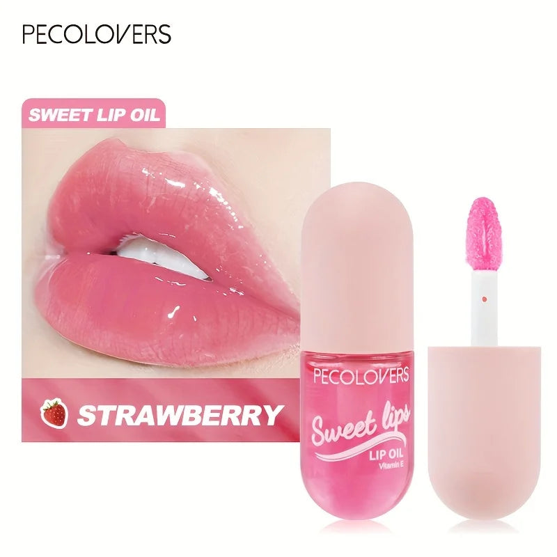 1PC Mini Capsule Color Change Lip Gloss Lip Oil Moisturizing Transparent Glossy Nutritious Liquid Lipstick Cosmetic Zpaxo 02