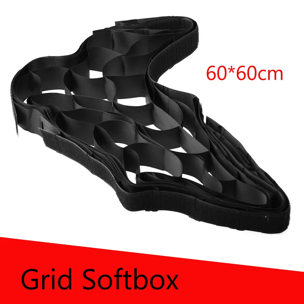60 X Professional Photography Square Honeycomb Grid Umbrella Softbox Zpaxo