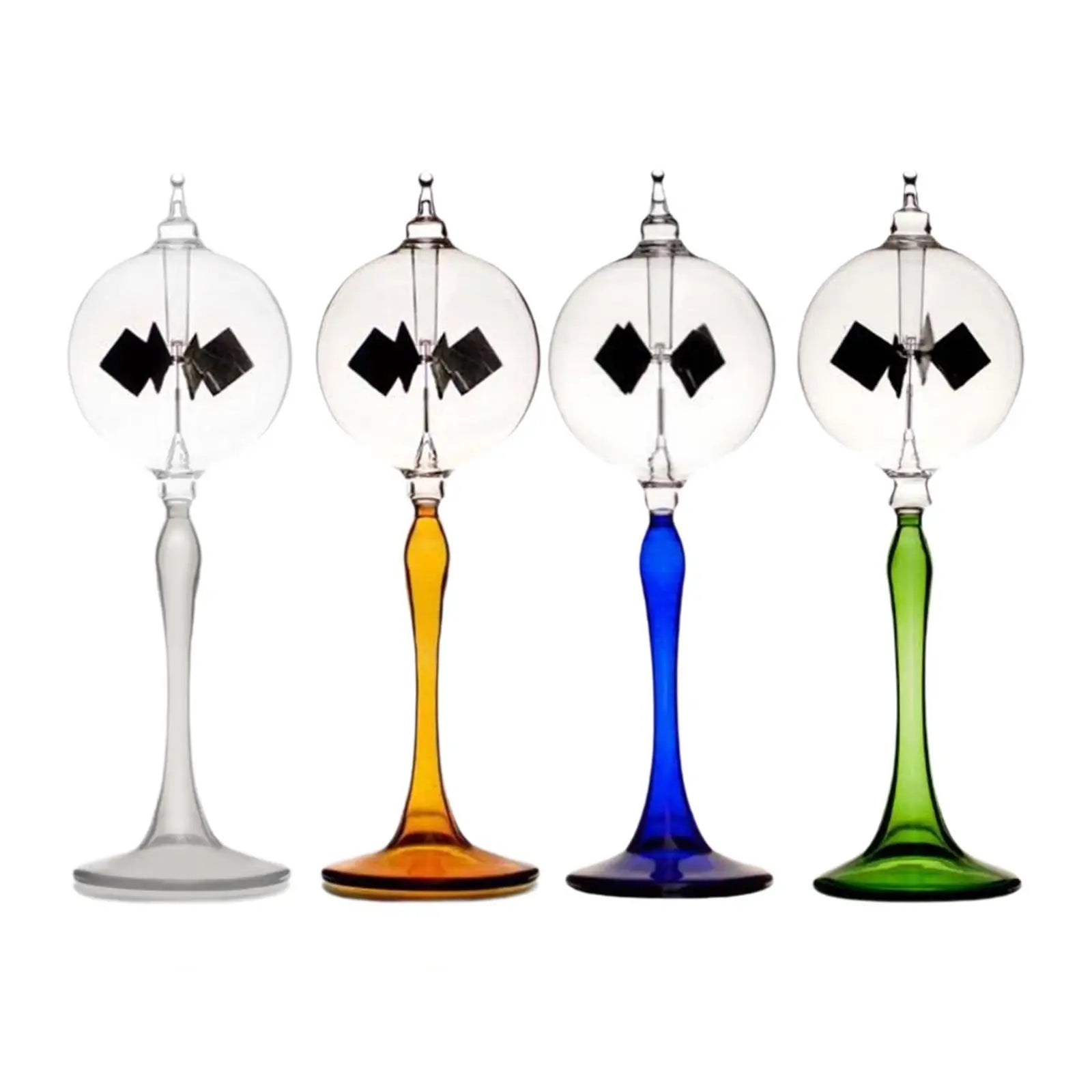 Solar Power Crookes Radiometer Windmill Glass Art Crafts Science Toy Zpaxo