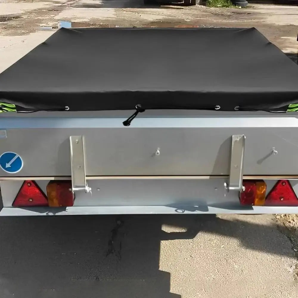 420D Oxford Car Tarpaulin Trailer Cover Universal Waterproof Truck Zpaxo