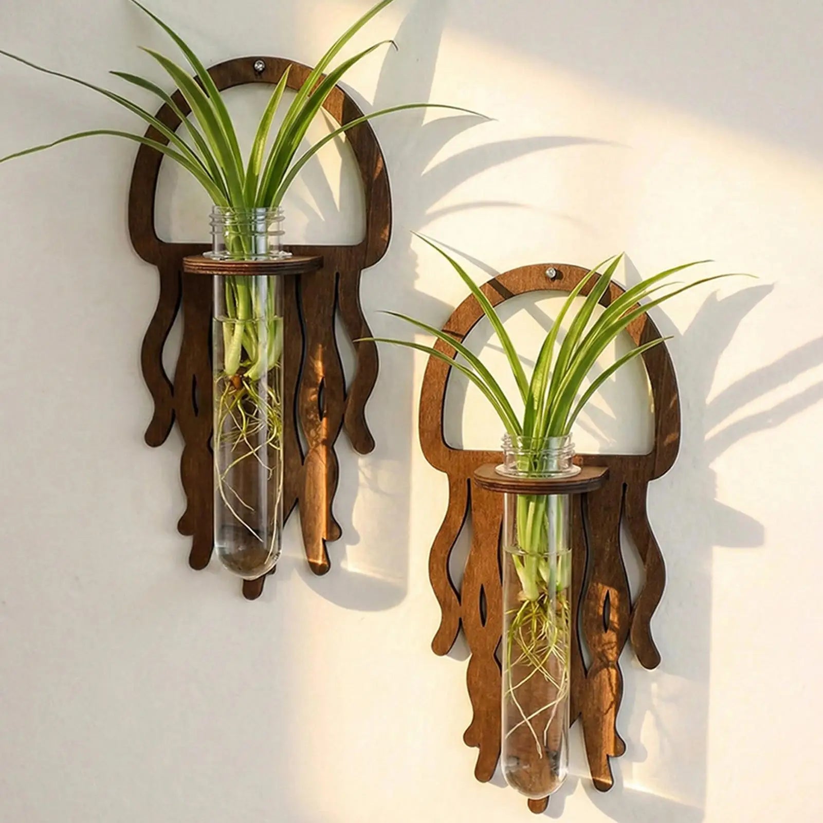 Propagation Stations Wall Jellyfish Wood Room Decoration Test Tube