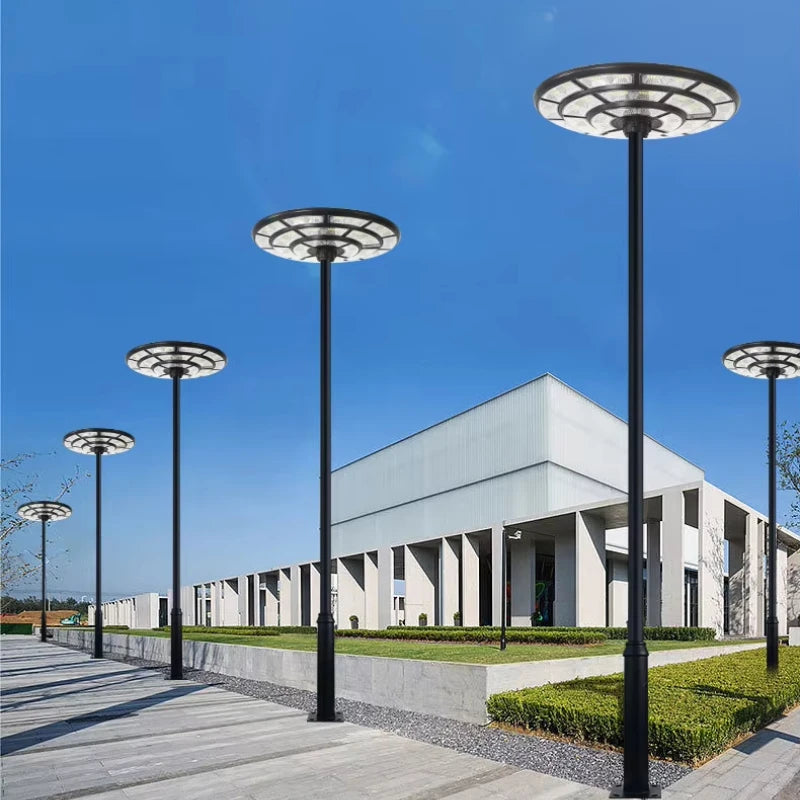 Solar Street Light 600W Radar Motion Sensor 1068pcs LED Garden Outdoor Park Road Lighting Garden Patio Security Flood Light Zpaxo