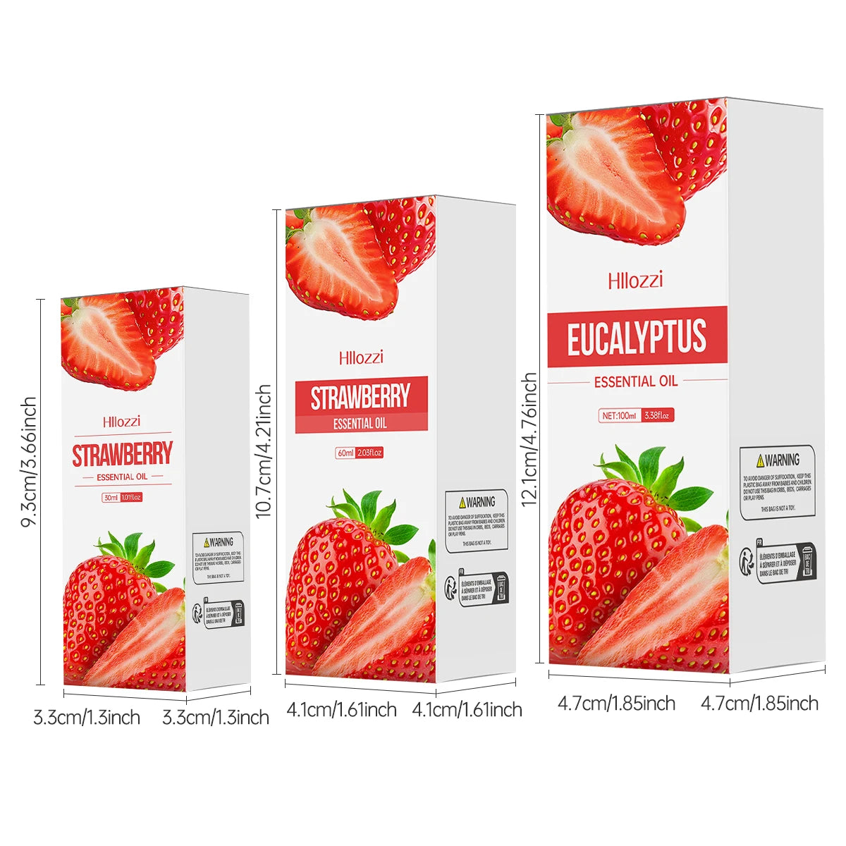 100ml/60ml/30ml Strawberry Essential Oil Fruit Essential Oil Aromatherapy Aromatherapy Essential Oil Humidifier Diffuser Zpaxo