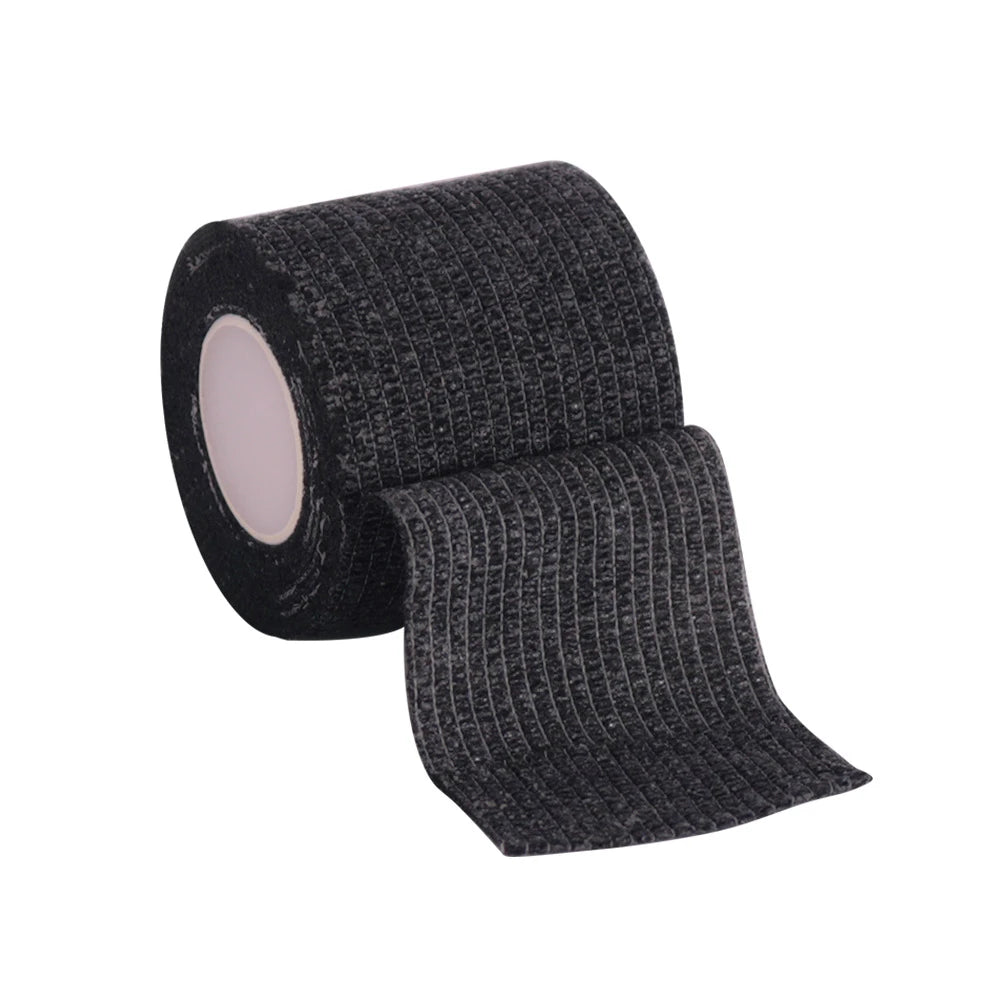 Colorful Elastic Kinesiology Tape Therapeutic Waterproof Muscle Zpaxo Black 10cm x 4.5m