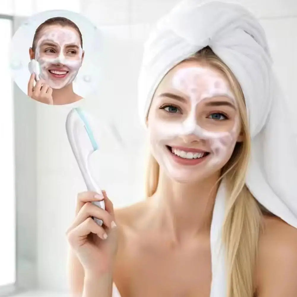 1pcs Silicone Bath Brush Facial Cleansing Exfoliating Brush Skin Massager Cat Paw Handheld Manual Facial Deep Cleansing Brush Zpaxo