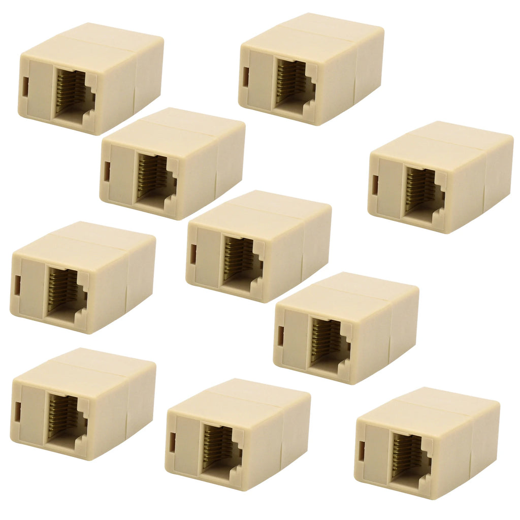 Wholesale RJ45 Female Network Ethernet LAN Connector Adapter Coupler