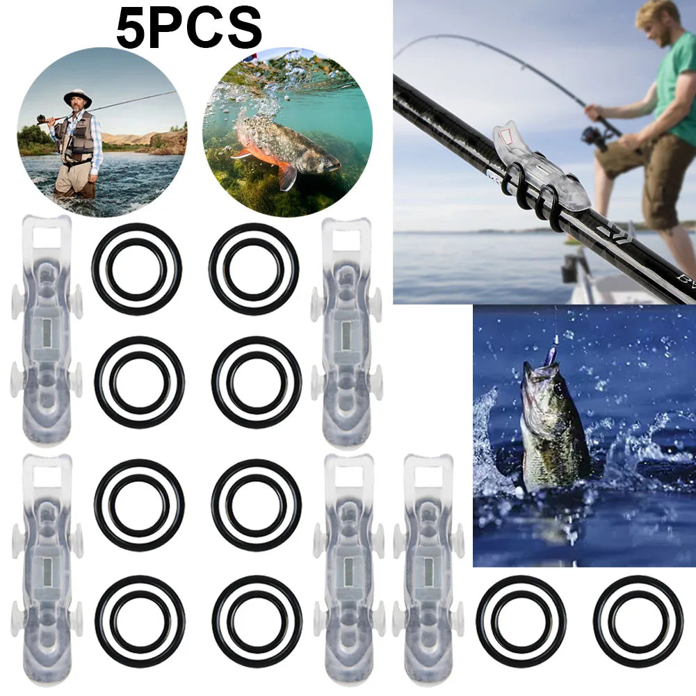 Automatic Fishing Fixed Bait Gear Lure Holder Outdoor White