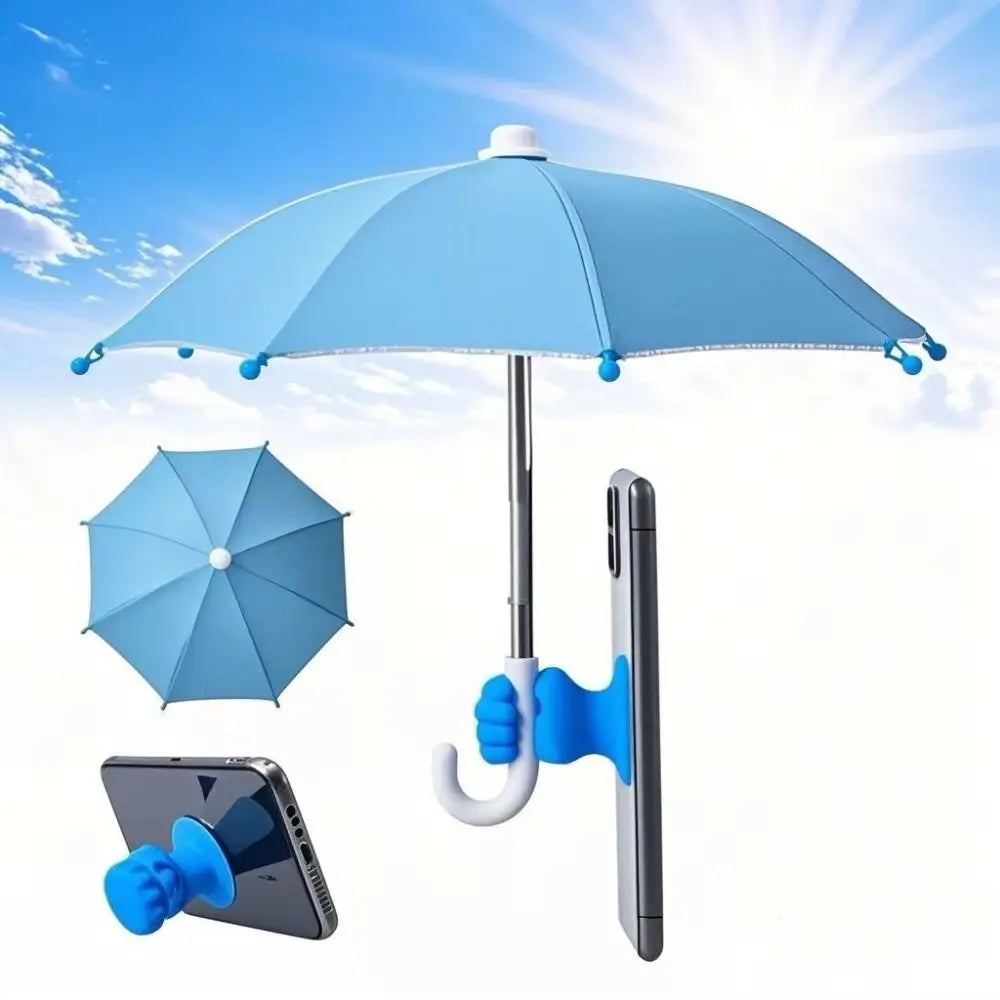 Suction Cup Holder Mini Phone Umbrella Anti-reflective Screen Zpaxo