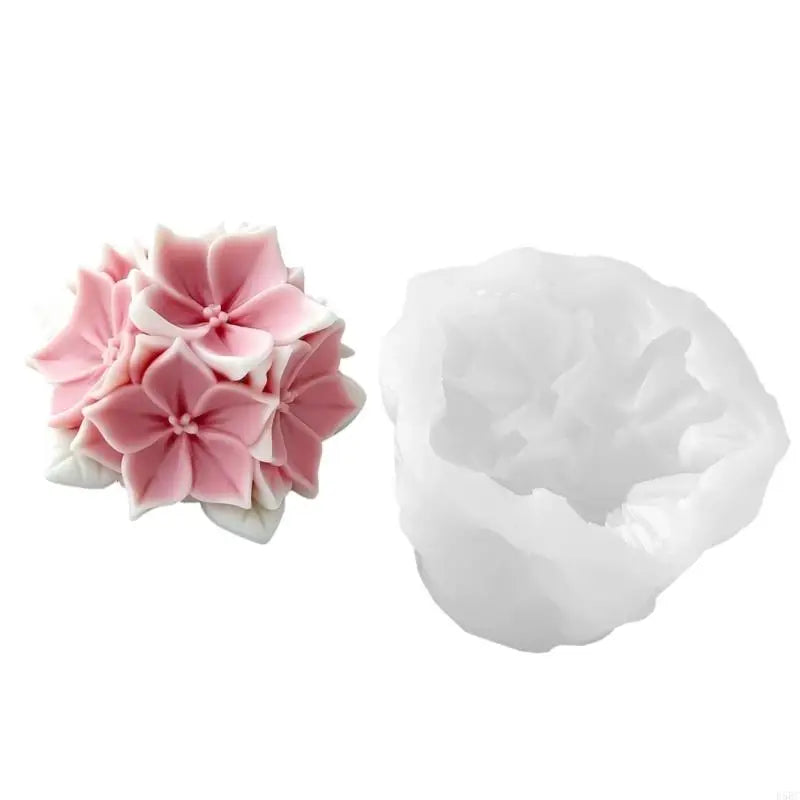 Safe Silicone Hydrangea Mould Baking Party Decoration