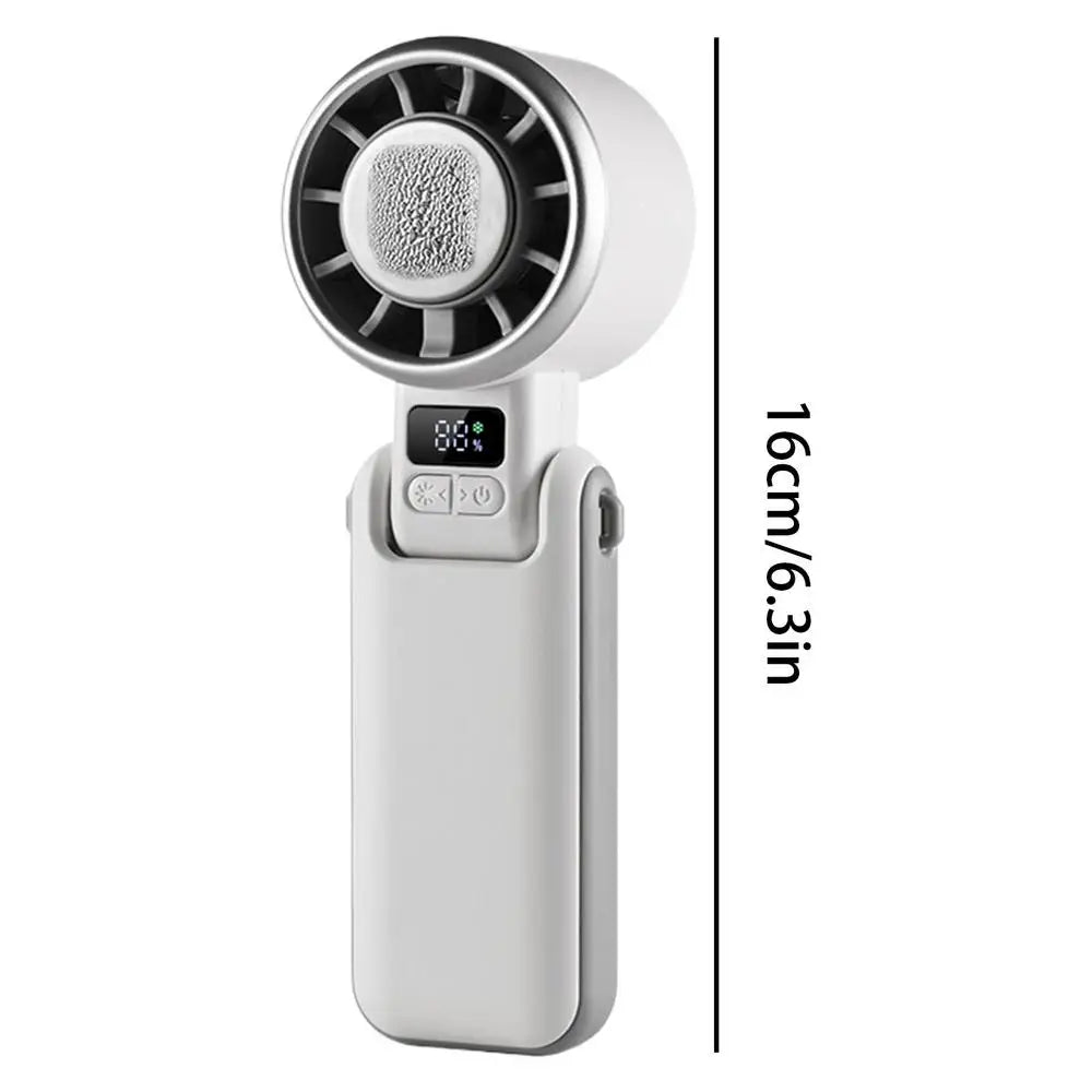 Handheld Turbo Fan 3600mAh USB Rechargeable Personal Air Cooler
