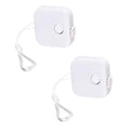 1 5m Small Tape Measure Portable Plastic Weight Management Medical Zpaxo white 2pc 1.5M