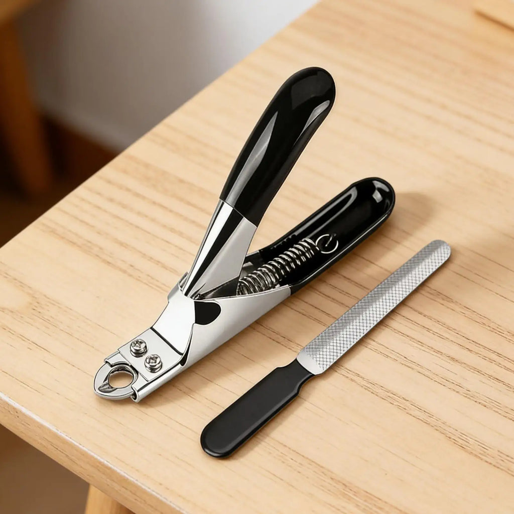 Dog Nail Clippers Adjustable Stainless Steel Pet Toenail Trimmer