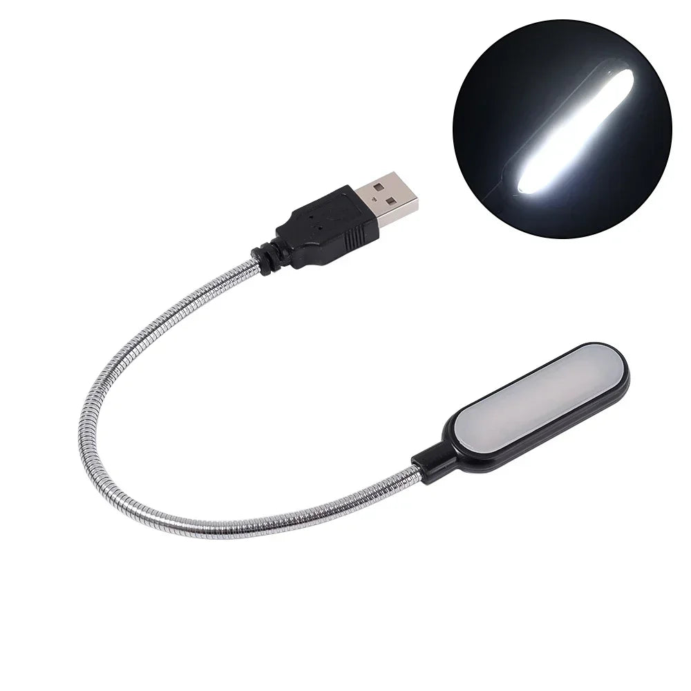POCKETMAN Mini USB LED Book Light – Flexible Reading Lamp