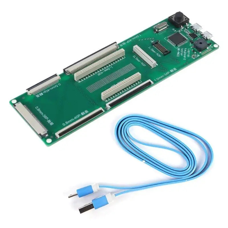 652F Laptop Keyboard Test USB Keyboard Test Module Universal AK9 40Pin DIY Laptop Keyboard Detection Zpaxo