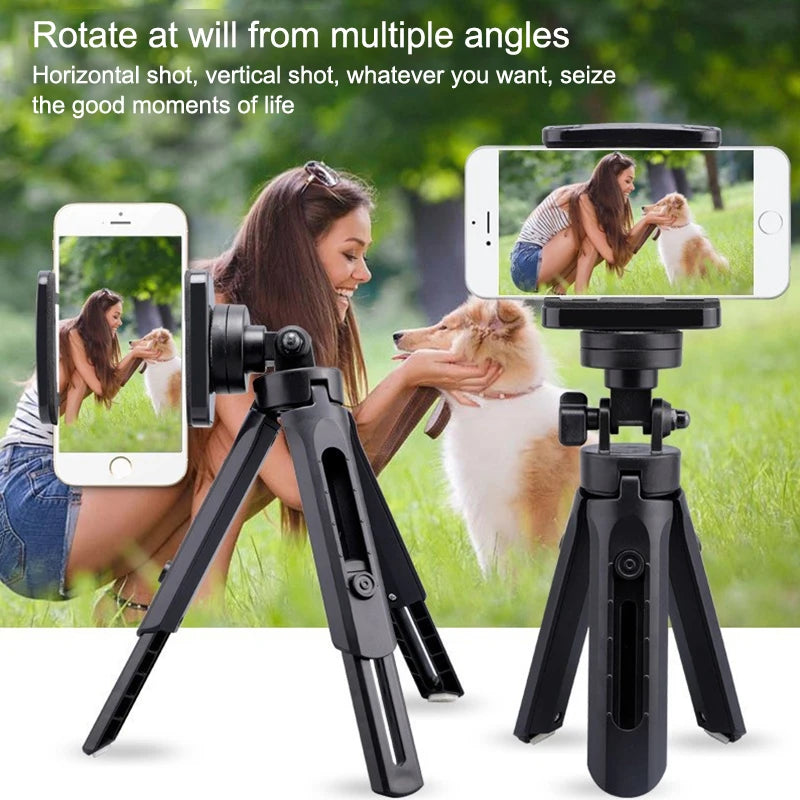CMPortable Mini Adjustable Desktop Smartphone Tripod Mount Cell Phone