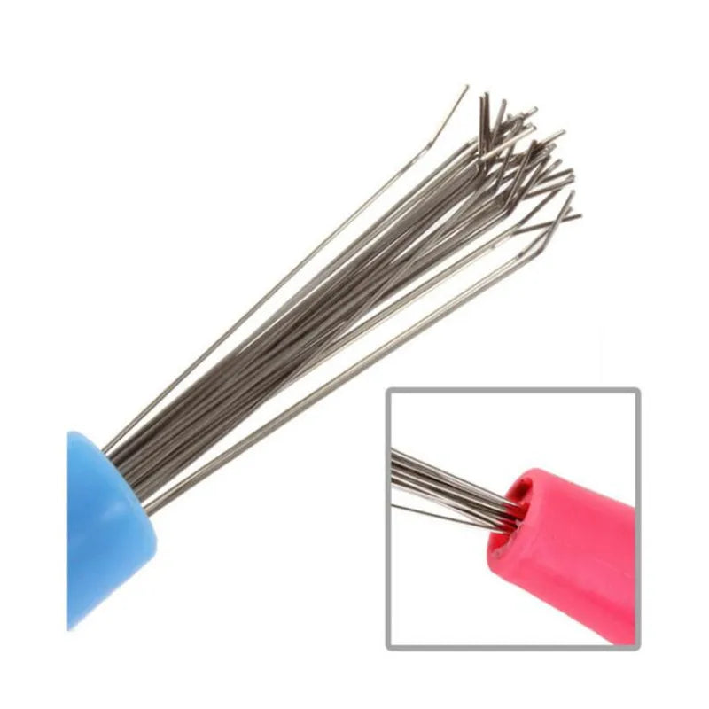 New Mini Hair Brush Combs Cleaner Embedded Tool Plastic Cleaning Remover Handle Tangle Hair Brush Hair Care Salon Styling Tools Zpaxo