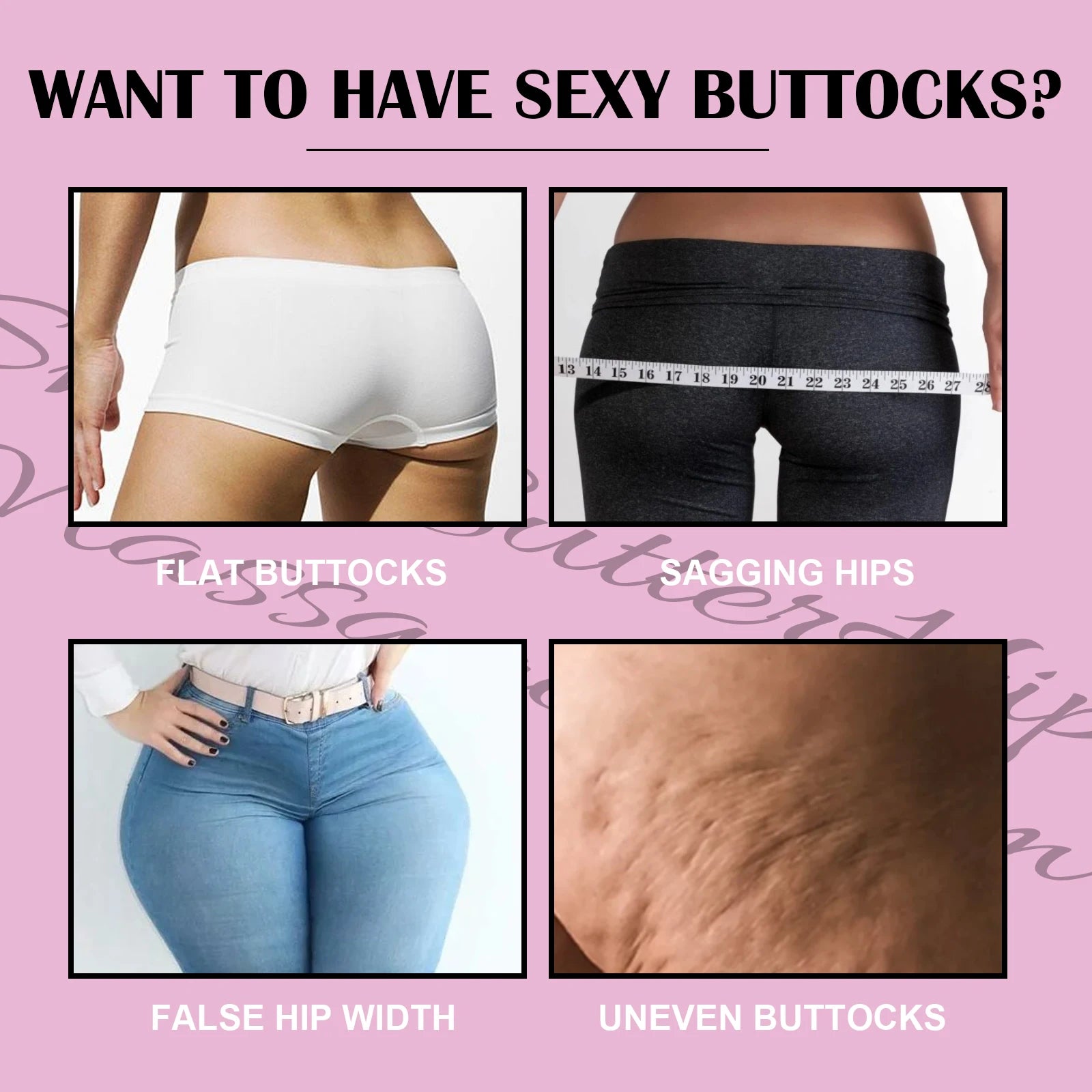 Butt Enhancement Cream Enhancer Hip Butt Lifting Improving Hip Sagging, Hip Dropping, Effective Butt Enlargement Massage Cream Zpaxo