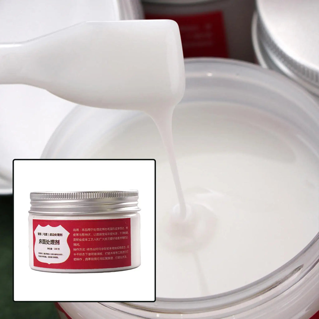 100ml Leathercraft Protective Smoothness Shoes Bags Leathers Care Leather Finish Leather Edge Burnisher Leather Burnisher Zpaxo