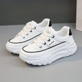 2023 Sneakers Women Comfortable Sports Shoes Fashion Casual Slip Zpaxo WHITE 35(Foot 22.5cm) CN