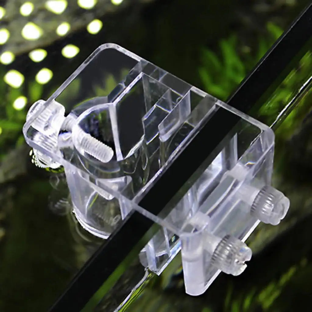 Aquarium Fish Tank Dosing Air Pump Tubes Acrylic Fixture Holder Zpaxo