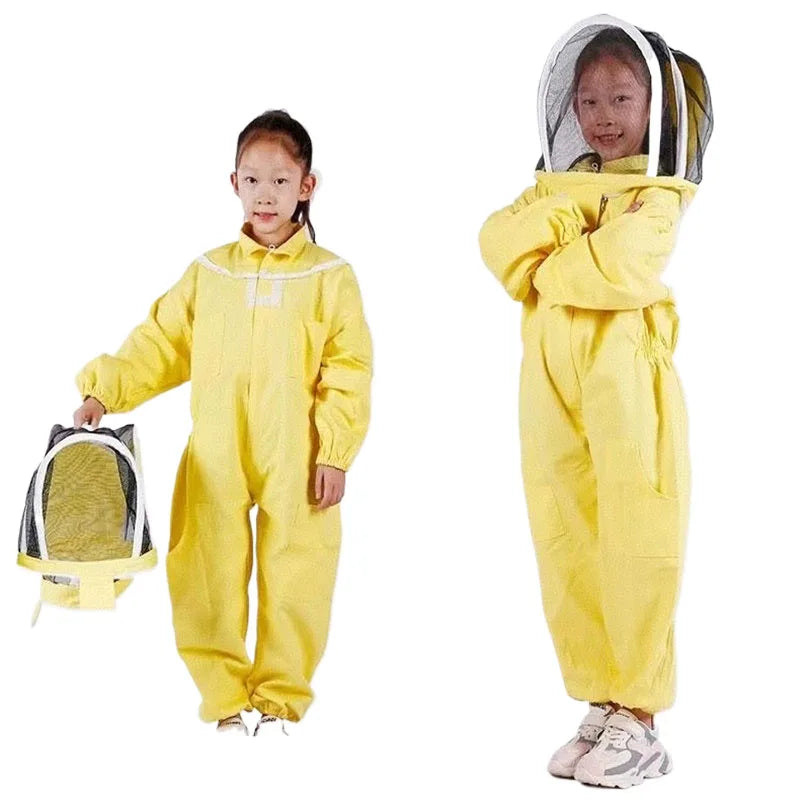 Children Anti-bee Suit Breathable Kids Beekeeping Practicekid