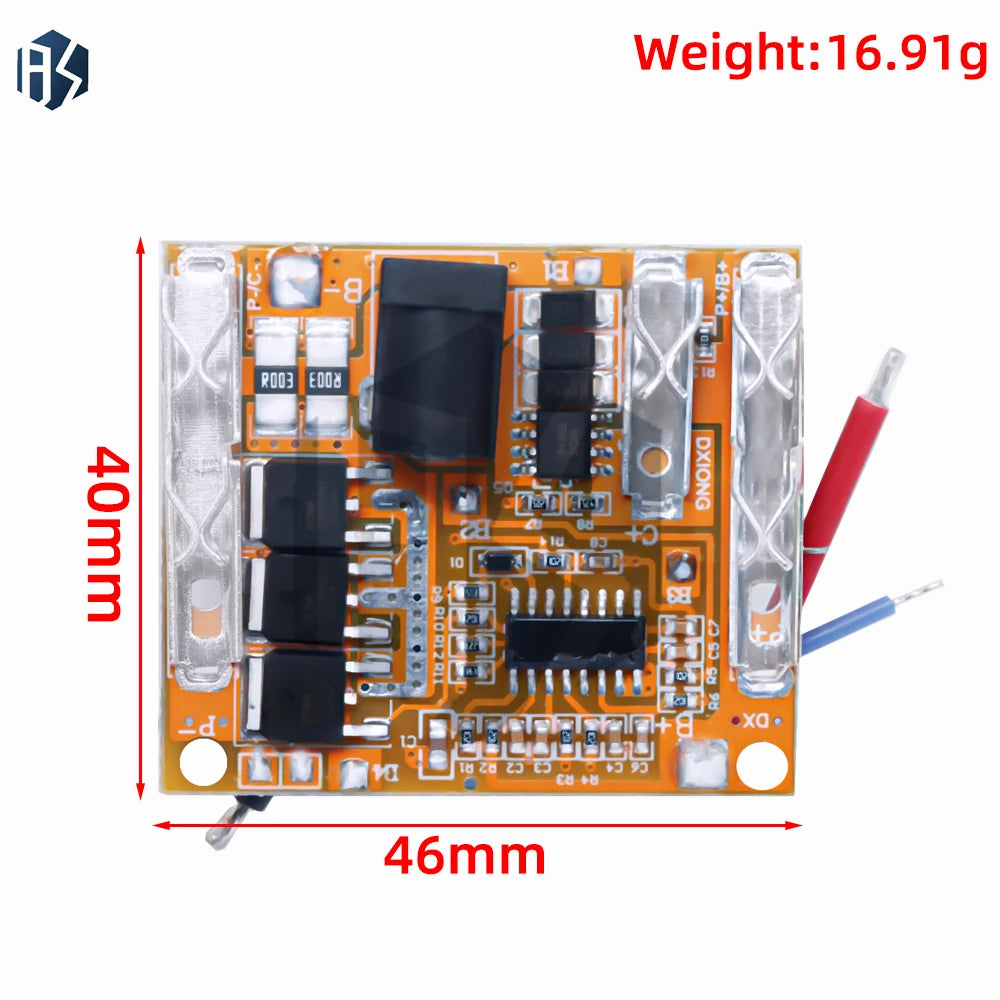 5S 18V 21V 65A 90ABattery Charging Protection Li-Ion Lithium Battery Pack Protection Circuit Board BMS Module For Power Tools Zpaxo