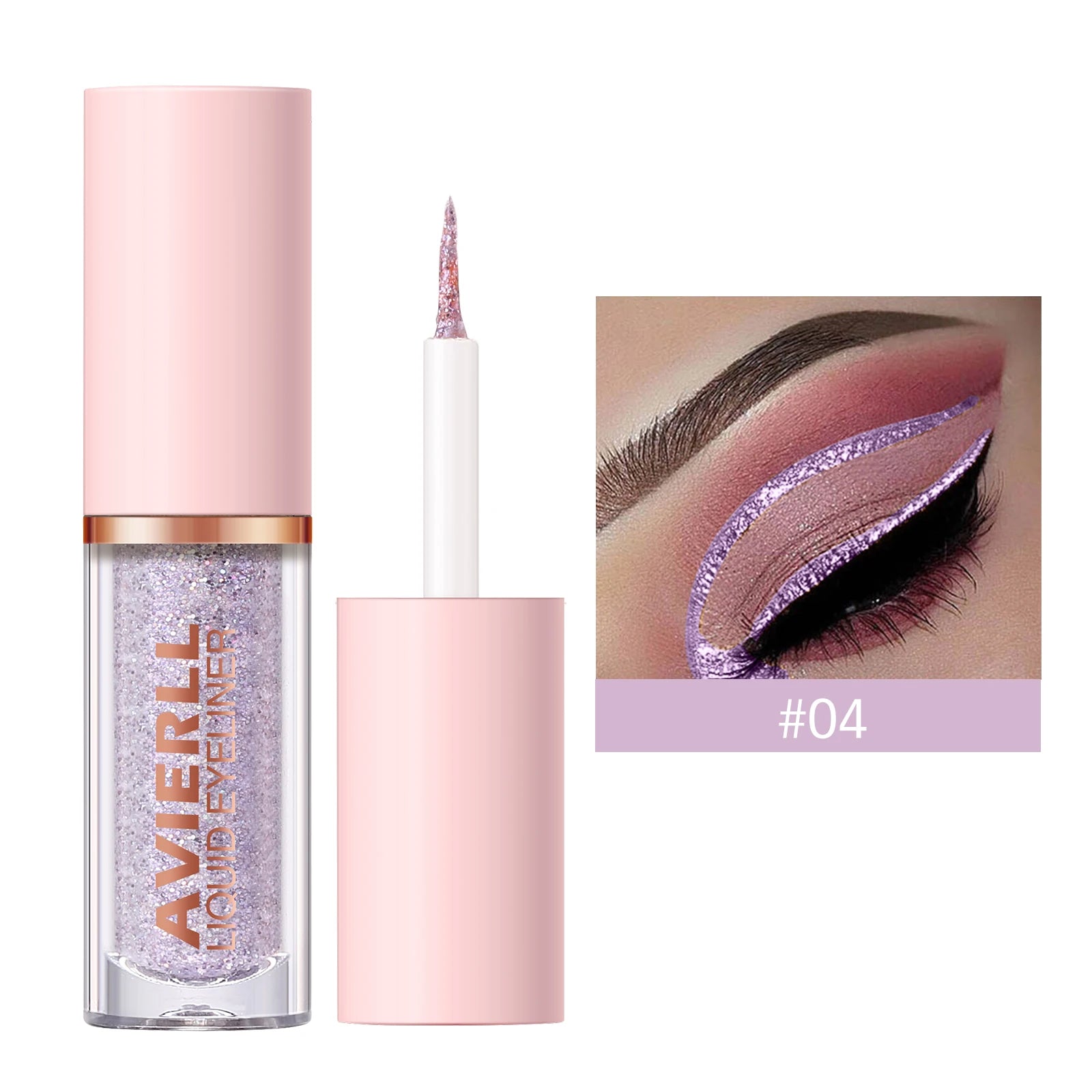 Glitter Liquid Eyeliner Pen Long-lasting Smudge-proof Waterproof Zpaxo 04 Full Size