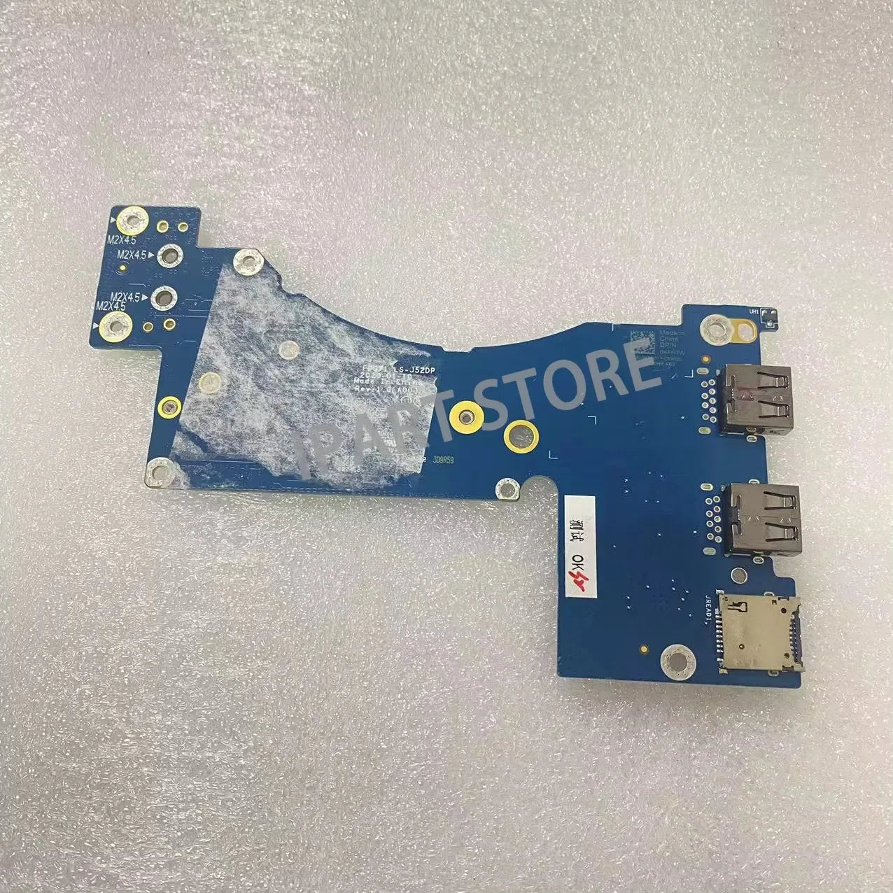 LS-J52DP DELL Alienware M17 R3 USB WIFI Card SSD Board CN-0KFNTW
