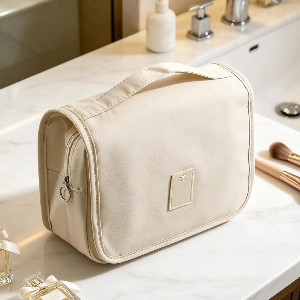 Toiletry Travel Bag Hangable Makeup Organizer Cosmetics Storage Pouch
