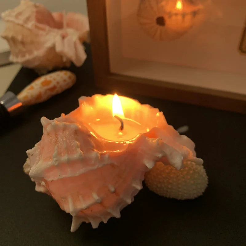 Conch Scented Candle Handmade Home Decoration Ornaments Bedroom
