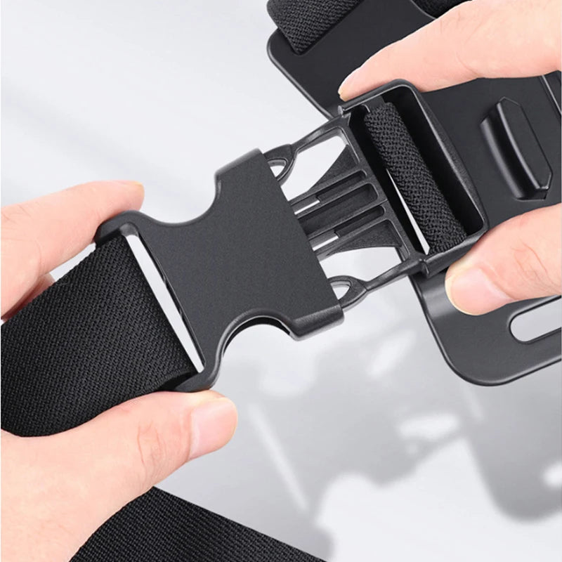 Universal Chest Strap Mount Belt for GoPro Hero Series Insta360 X3 X2 DJI Action 4 3 2 Camera Harness for Outdoor POV Shooting A Zpaxo
