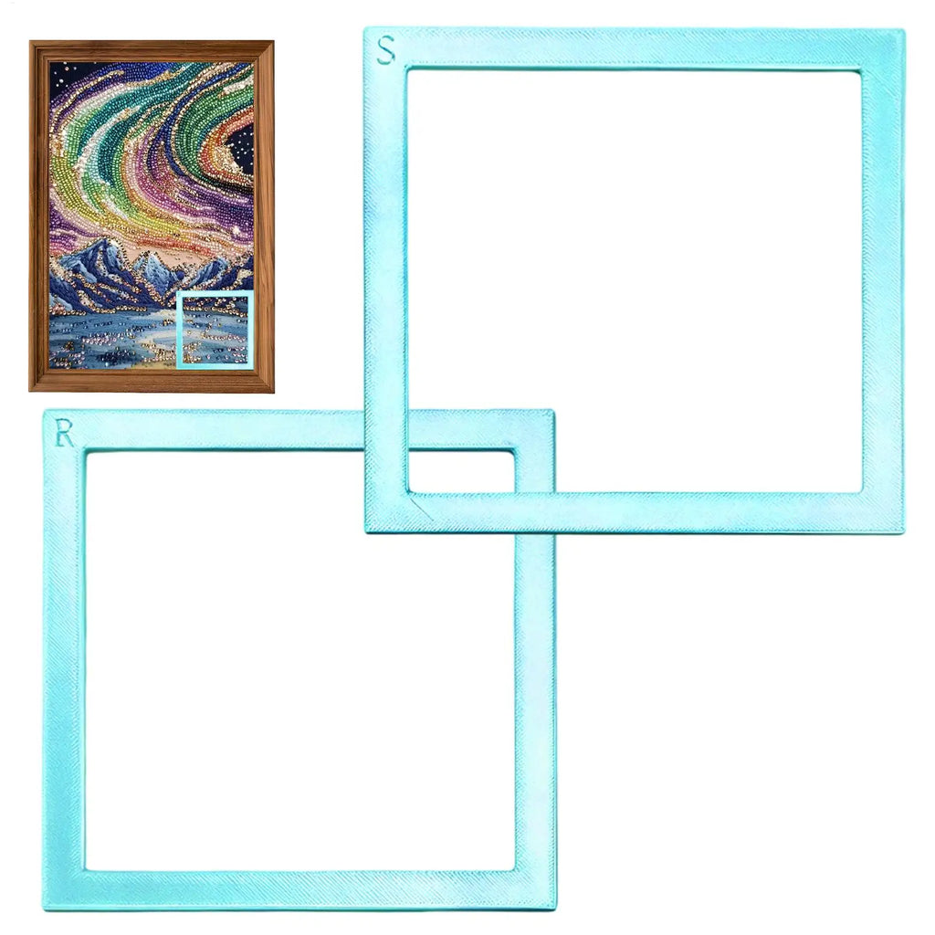Diamonds Painting Alignment Tool Positioning Frame Gem Art