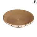 Corrugated Cat Scratcher Cat Scrapers Round Oval Grinding Claw Toys for Cats Wear-Resistant Cat Bed Nest Interactive Accessories Zpaxo B