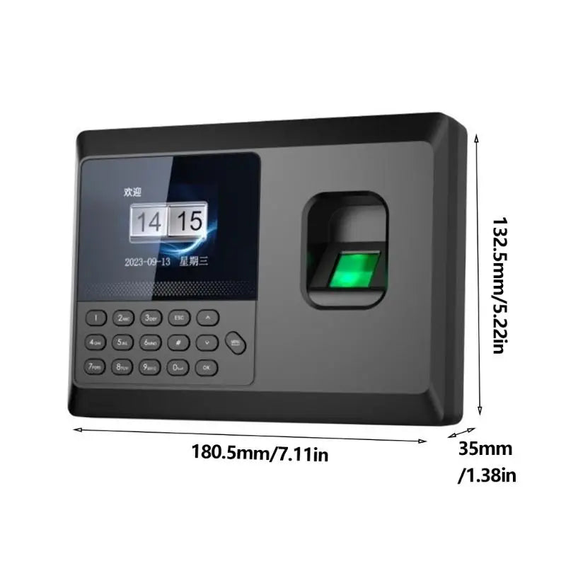 652F Professional Attendance Terminals Biometric Passwords Access 30 Zpaxo