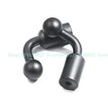 Aluminum Alloy 17mm Ball Head Adapter to 1/4 Screw Hole Mount Converter Holder Stand for Tripod Selfie Handle Grip Zpaxo China Mainland