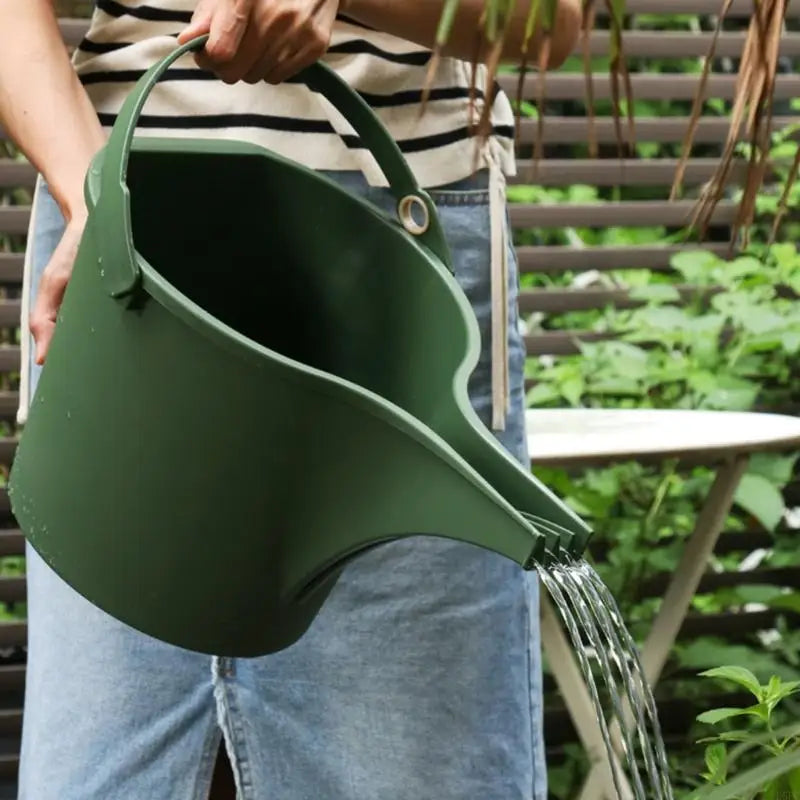 Oversized 8L Capacity Plant Watering Jugs With Reinforced Plastic Long Sprinkler Spout Zpaxo
