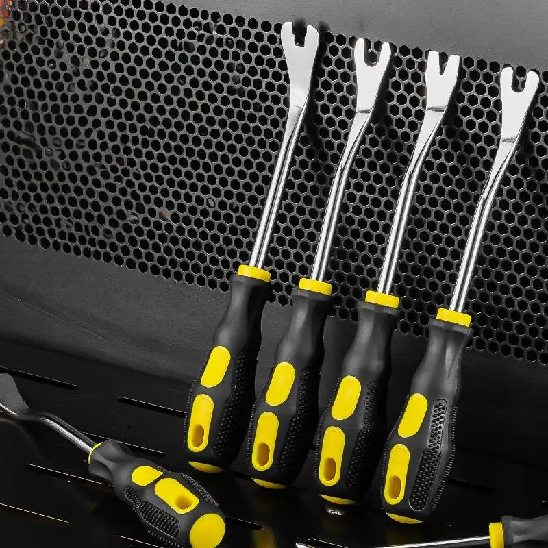 A45 Carbon Steel Nail Puller – Screwdriver-Style Pry Tool