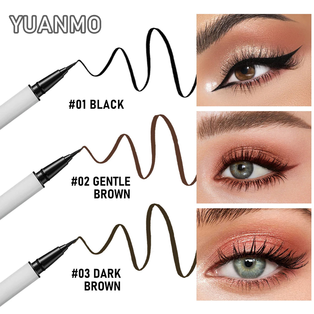 Long-lasting smooth matte finish, water-resistant and stain-resistant, liquid eyeliner pen eye makeup eyeliner cosmetic product Zpaxo