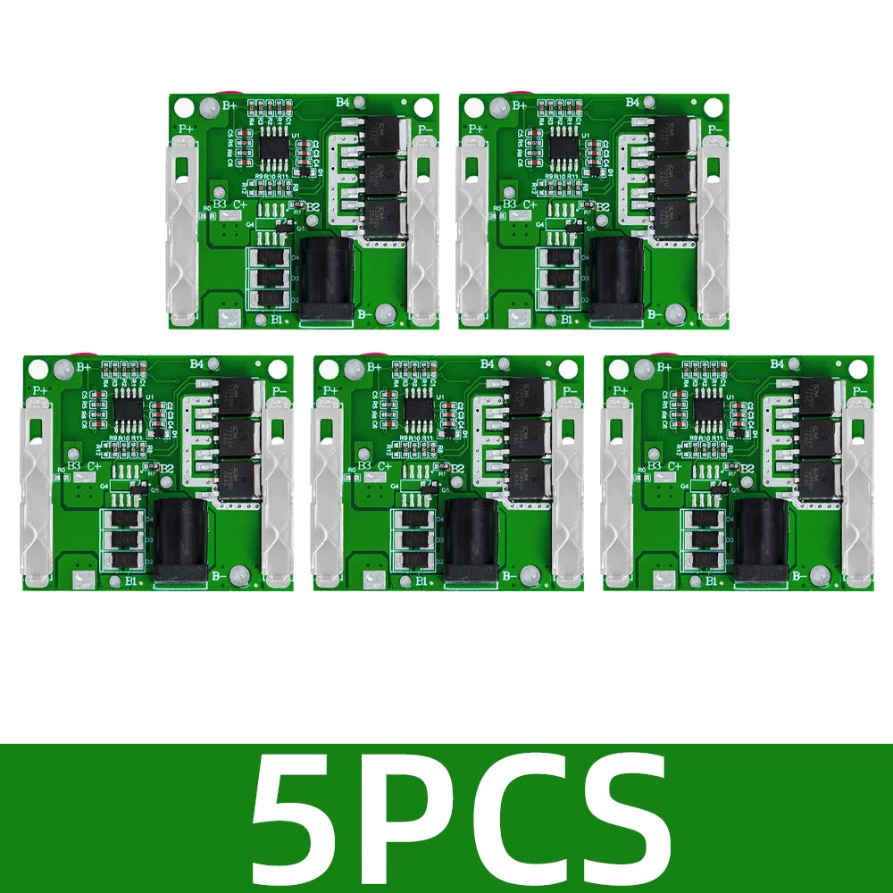 5S 21V 18V 18 5V 20A 3MOS Battery Charging Protection Board Li-ion Zpaxo 5PCS