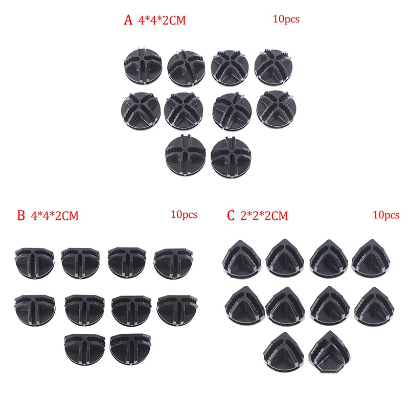 Wire Cube ABS Connectors Storage Shelves Modular Organizer Closet Zpaxo