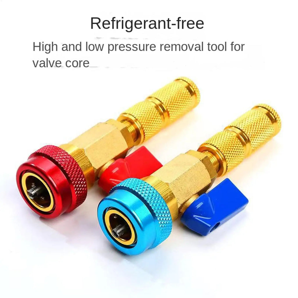 Valve Core Removal Tool Car AC Quick Remover Non Slip Handle Tire