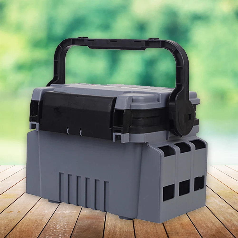 Double-layer Fish Controller Storage Box Thicken Fishing Tools