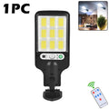 1 2 Solar Lights Outdoor 3 Modes 108COB Waterproof Street Lamp Motion Zpaxo 1PC