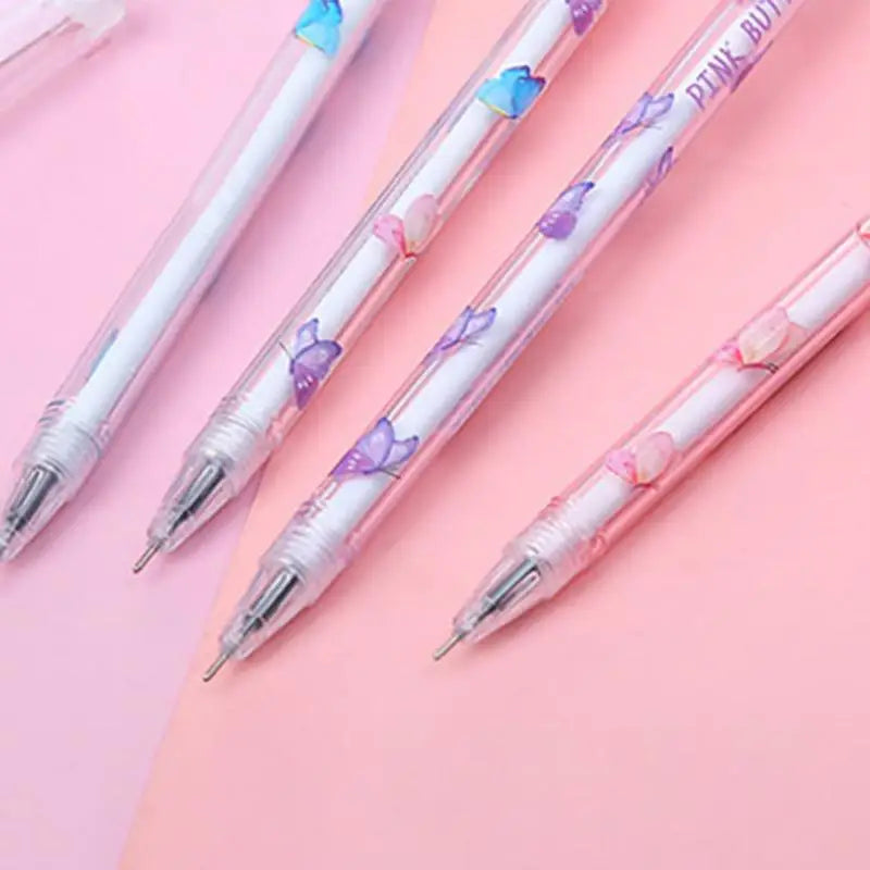 Sequin Butterfly Gel Pen – Cute Cartoon Student Writing Pen