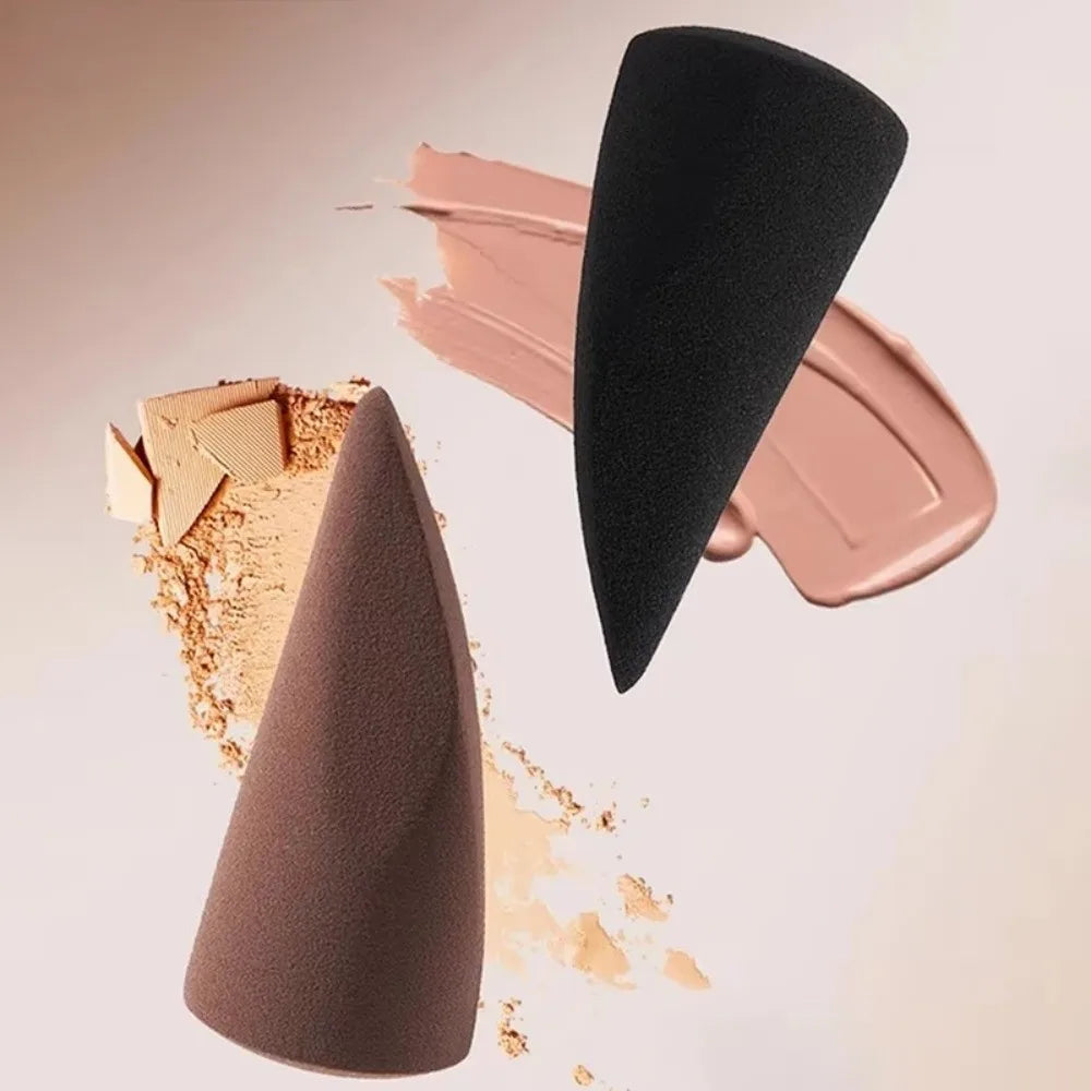 New Detailed Beauty Blending Sponge Brightening Extra-Soft Cosmetic Puff Fingertip Shaped Washable Makeup Sponge Beauty Routine Zpaxo