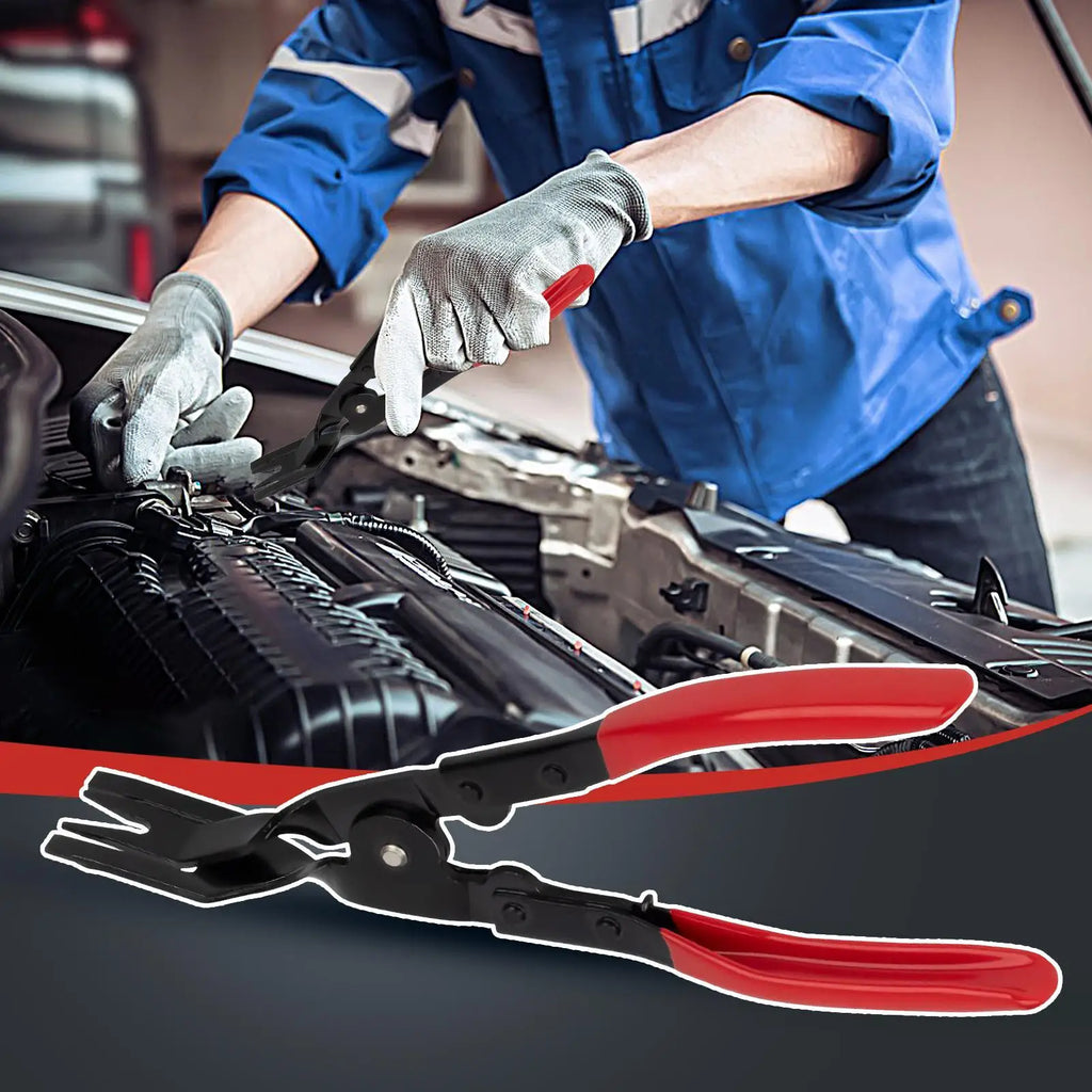 Car Trim Clip Removal Pliers Car Interior Clip Fastener Panel Pliers Ergonomic Tools Multifunctional Puller for Maintenance Zpaxo