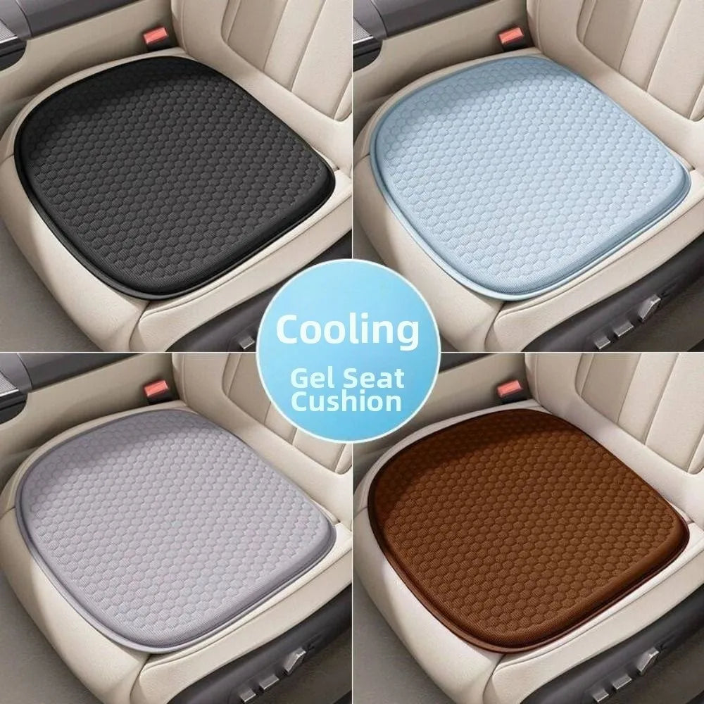 Breathable Car Seat Cushion Universal Non-slip Chair Cooling Pad Soft Zpaxo