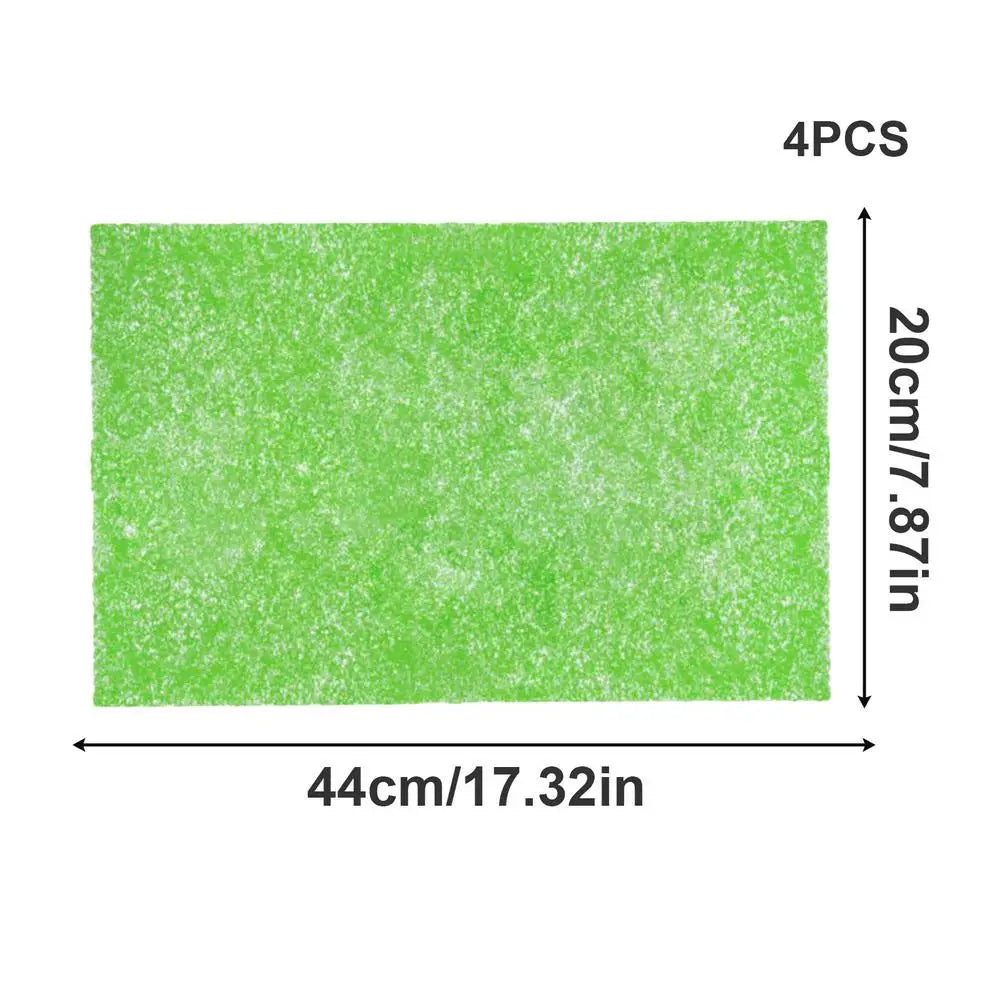 Refrigerator Shelf Liners 4 Washable Cuttable Mat Mats Pads Apartment