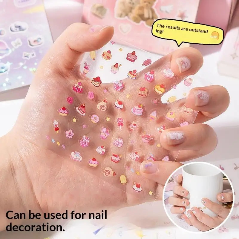 Kawaii Planner Sticker DIY Scrapbooking Collage Stickers Journals Zpaxo